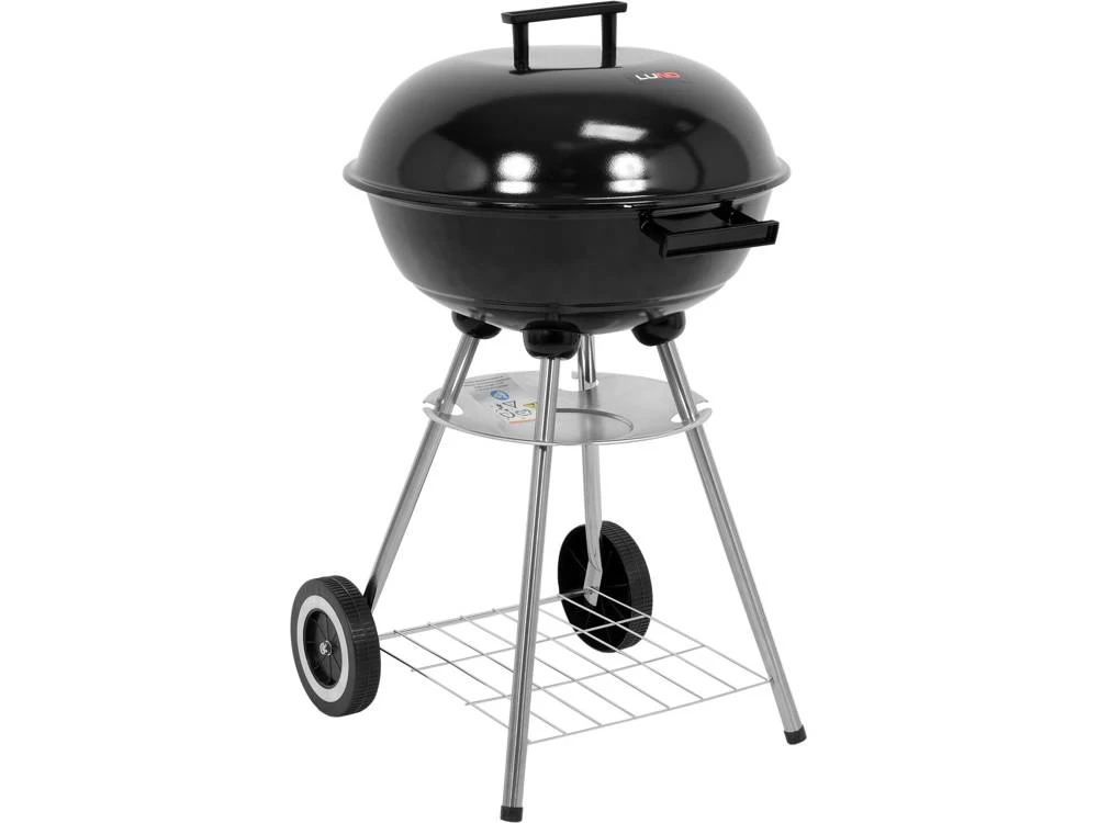 Lauko kepsninė / grilis su dangčiu | Apvalios grotelės 41 cm (99906)