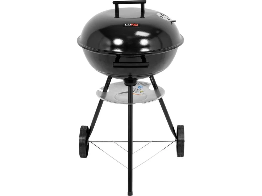 Lauko kepsninė / grilis su dangčiu | Apvalios grotelės 41 cm (99918)
