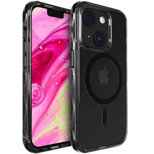 Laut Crystal Matter Apsauginis Dėklas Iphone 14 Plus, Suderinamas Su Magsafe (juodas)