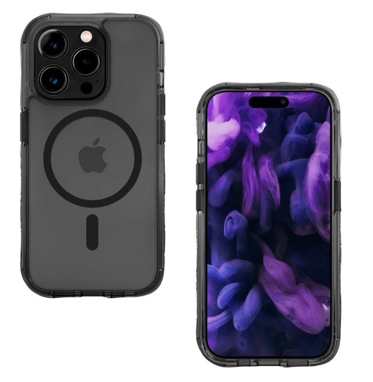 Laut Crystal Matter X - Apsauginis Dėklas Iphone 15 Pro Max, Suderinamas Su Magsafe (juodai Krištolinis) Laut Crystal Matter X - Apsauginis Dėklas Iphone 15 Pro Max, Suderinamas Su Magsafe (juodai Krištolinis)