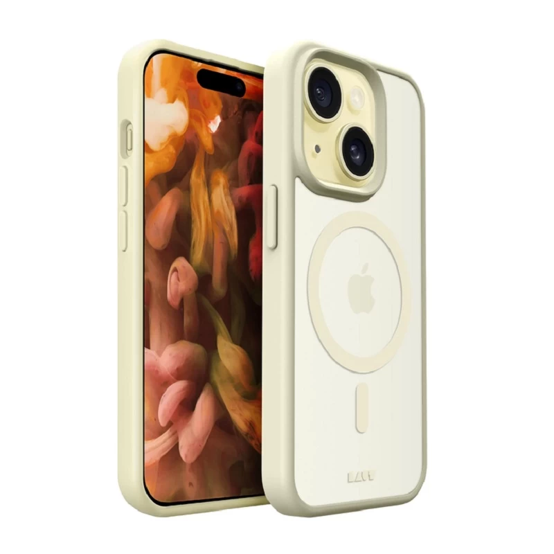 Laut Huex Protect - Apsauginis Dėklas Iphone 13/14/15, Suderinamas Su Magsafe (geltonas)