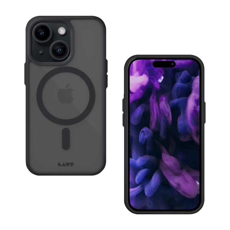 Laut Huex Protect - Apsauginis Dėklas Iphone 13/14/15, Suderinamas Su Magsafe (juodas)