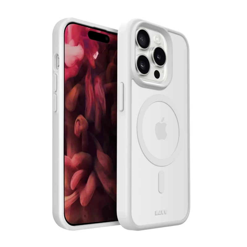 Laut Huex Protect - Apsauginis Dėklas Iphone 15 Pro Max, Suderinamas Su Magsafe (baltas)
