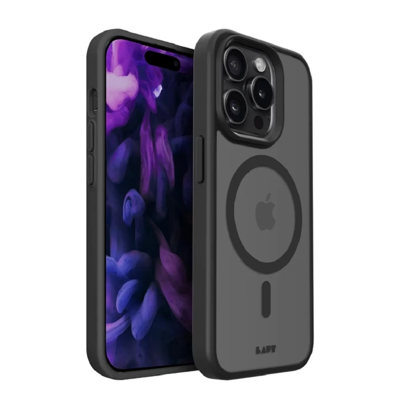 Laut Huex Protect - Apsauginis Dėklas Iphone 15 Pro, Suderinamas Su Magsafe (juodas)