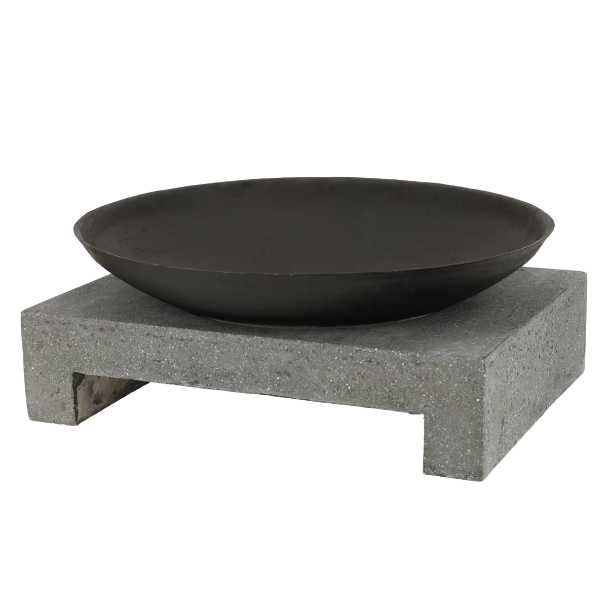 Laužavietė su granito pagrindu, stačiakampė, 58,8 x 59,6 x 22,5 cm
