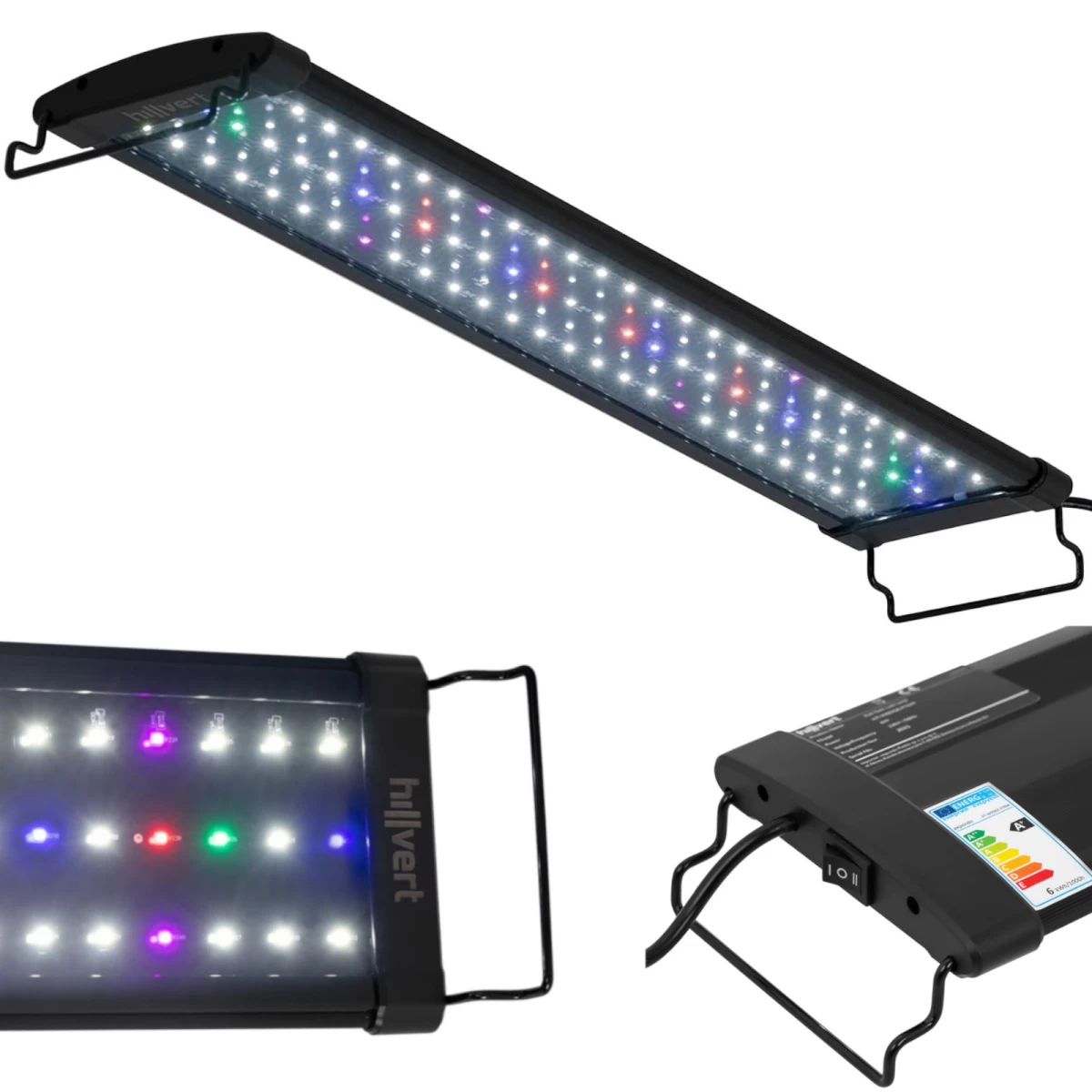 Led Akvariumo Augalų Auginimo šviesa Viso Spektro 78 Led 56 Cm 18 W
