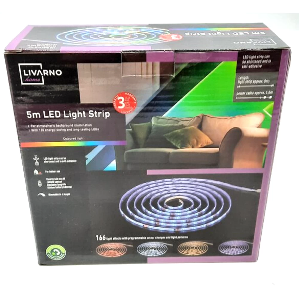 LED juosta Livarno Home 5m (Ekspozicinė prekė)
