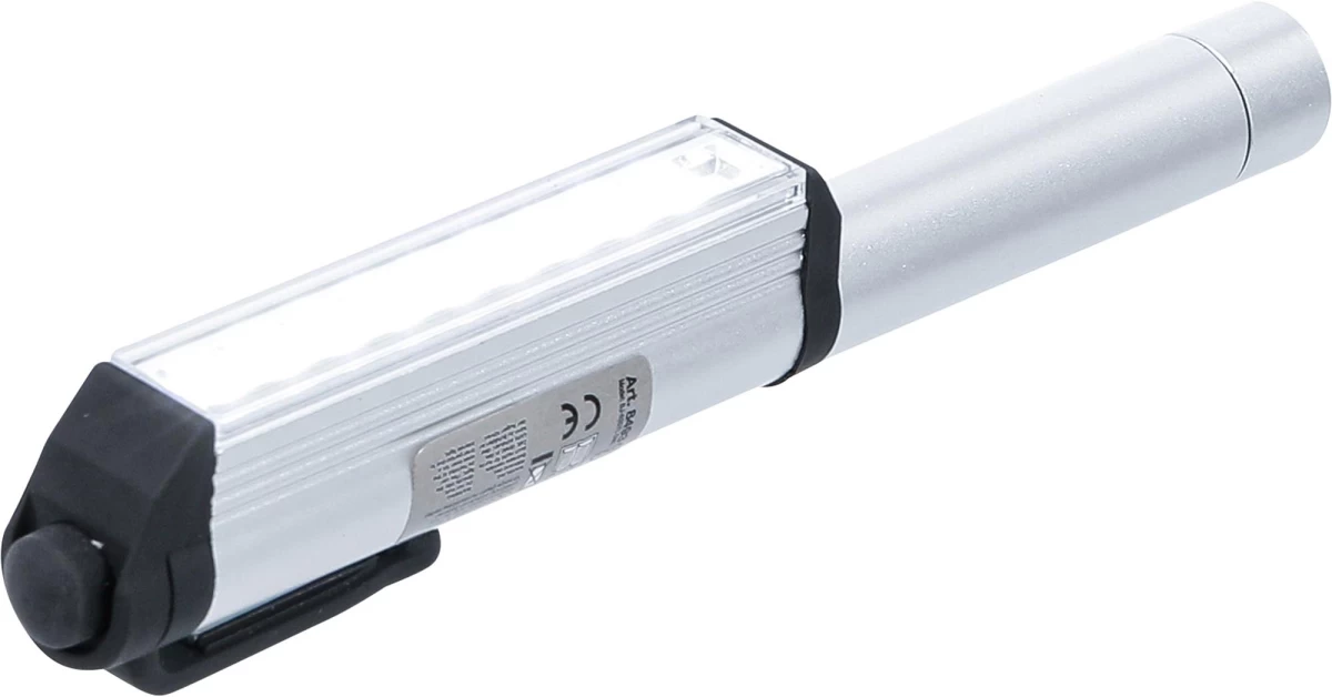 LED rašiklis aliuminis su 9 LED (8493)