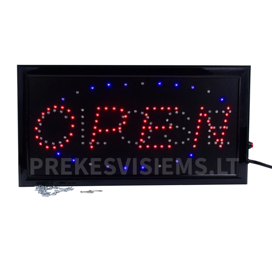 LED reklama Open 48 x 25cm
