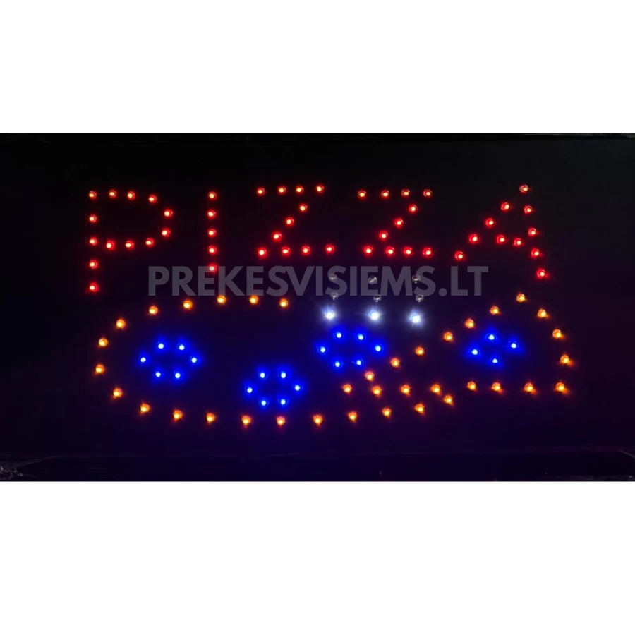 LED reklama PIZZA 48cm x 25cm