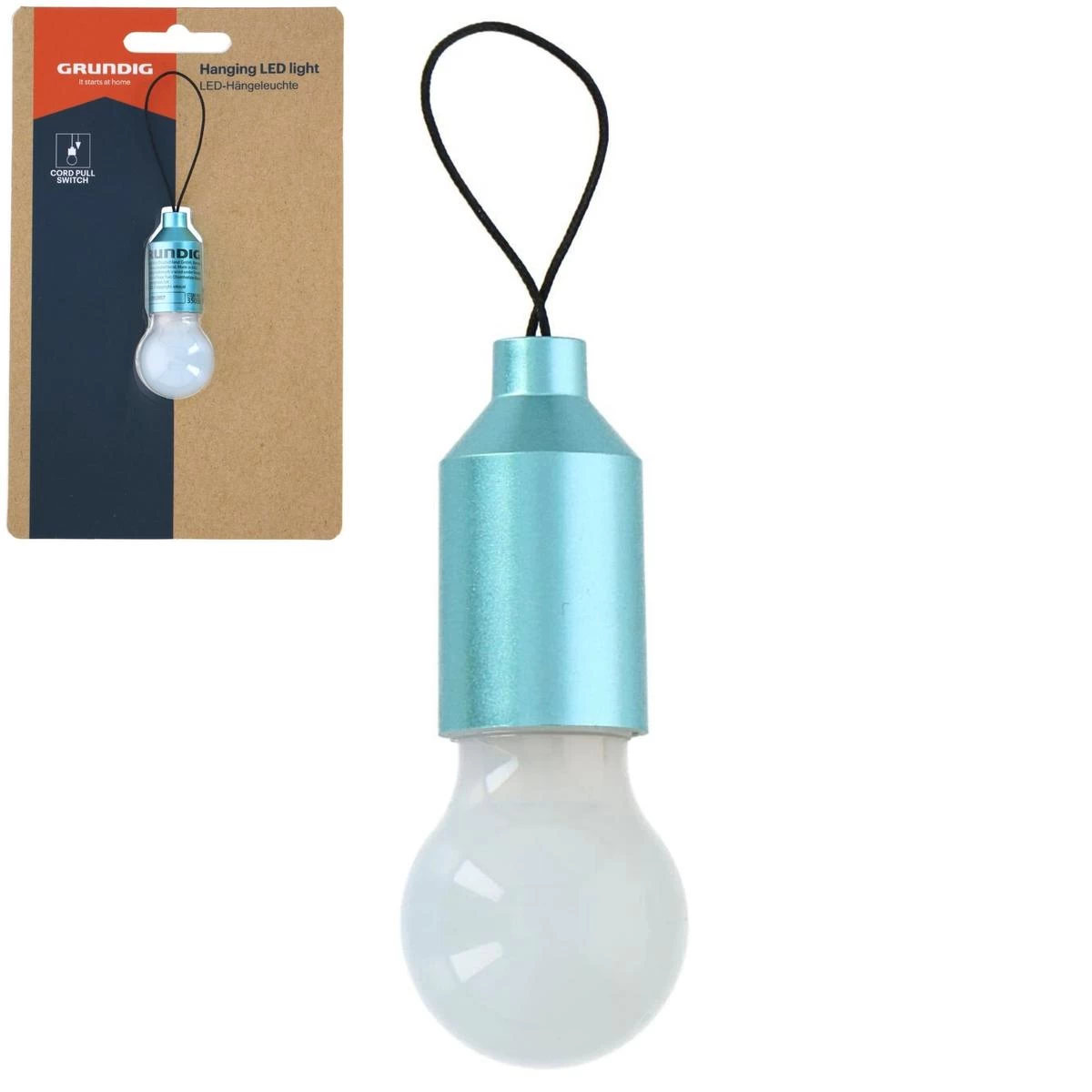 Led Turistinis žibintuvėlis Grundig - žalias