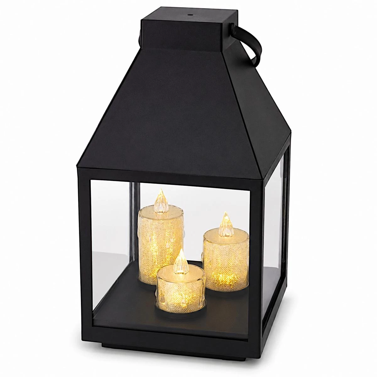 Led žibintas 25 Cm, 3 žvakės, „saska Gift &amp; Decor“