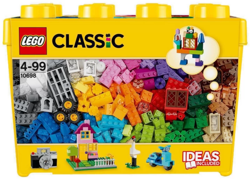 Lego 10698 Classic - Kūrybinės Kaladėlės, Didelė Dėžė