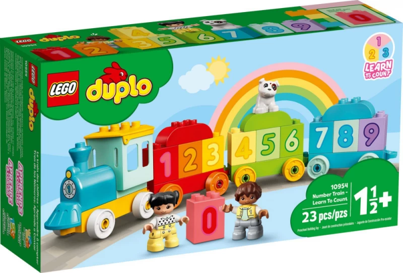 Lego 10954 Duplo Mokymasis Skaičiuoti - Traukinys Su Skaičiais