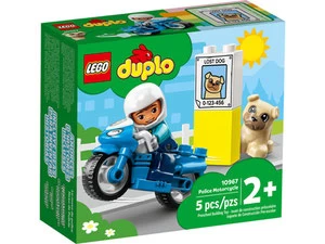 Lego 10967 Duplo Miestelis - Policijos Motociklas