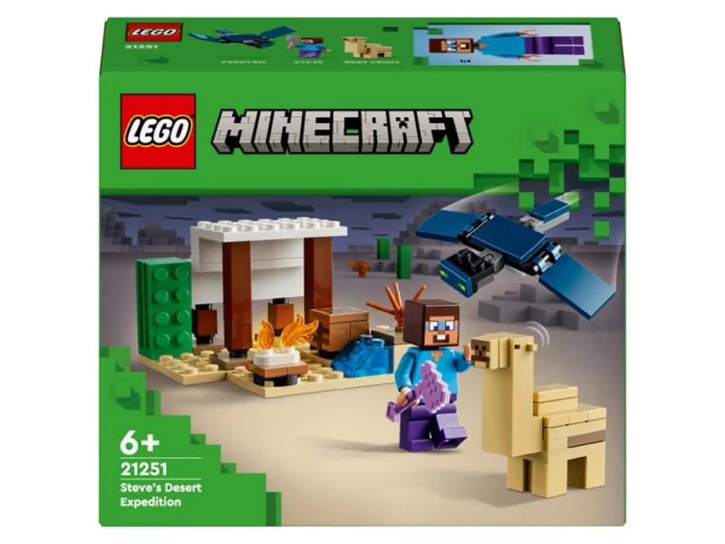 Lego 21251 Minecraft - Steve'o Ekspedicija Dykumoje.