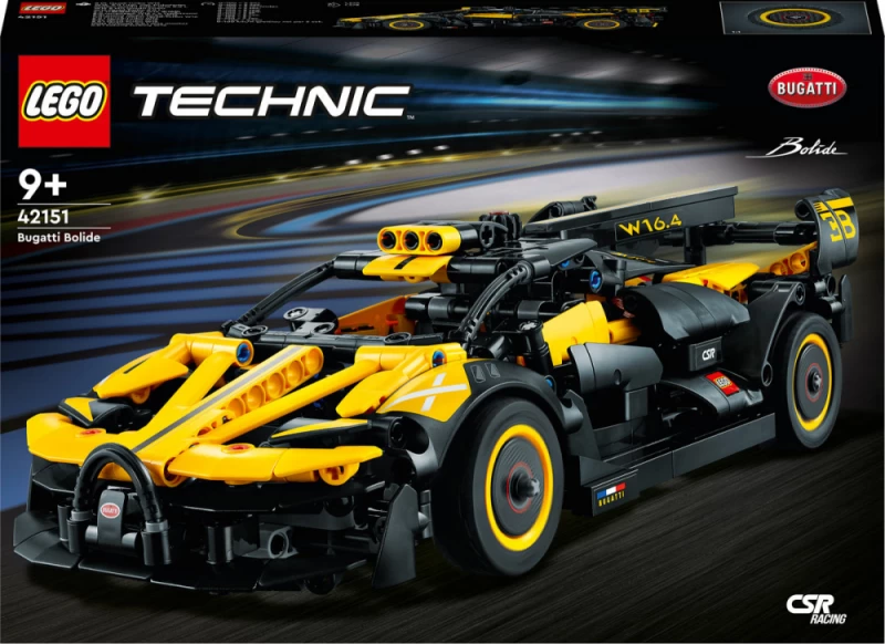Lego 42151 Technic - Bugatti Lenktyninis Automobilis