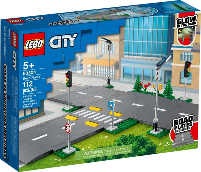 Lego 60304 Miestas - Kelio Plytelės