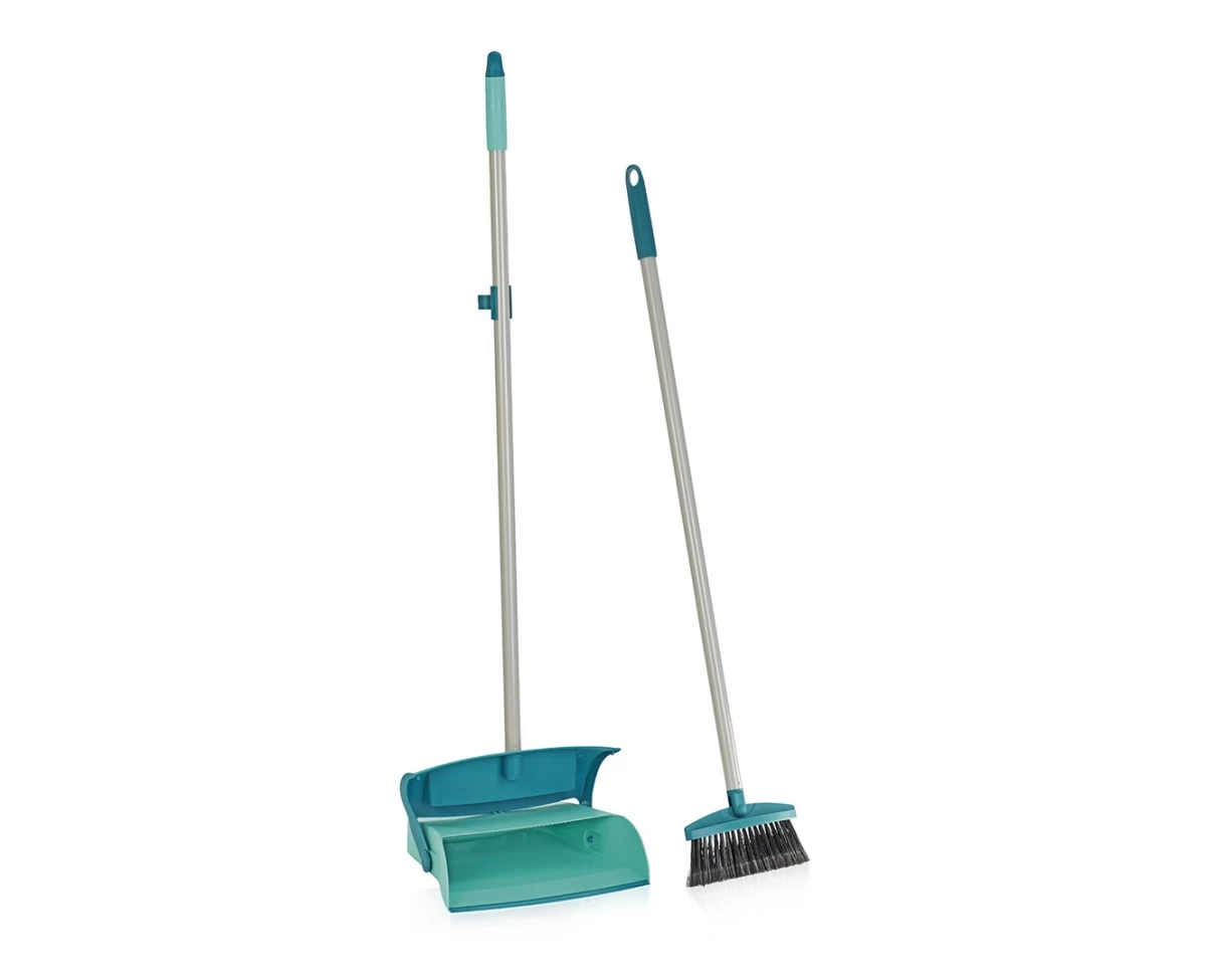 LEIFHEIT 41405 dustpan/dustpan set Black, Grey, Turquoise