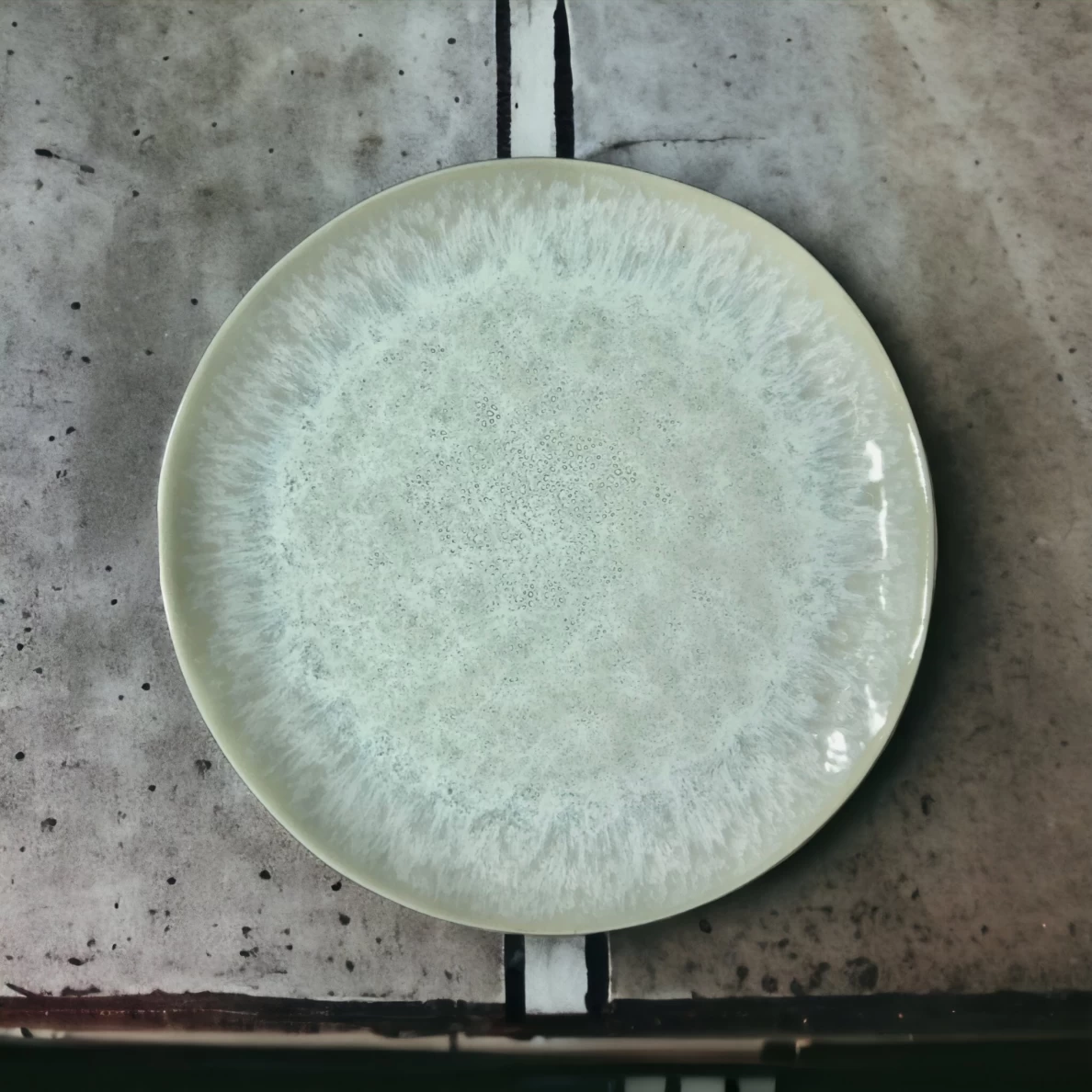 Lėkštė JAZZ | blizgi | balta | keramika | Ø20CM (69997)