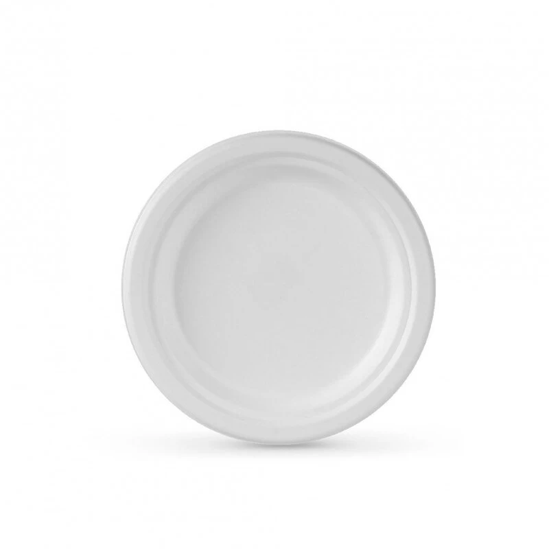 Lėkštės vienkartinės, kompostuojamos ALGON Bio, 17cm 10vnt