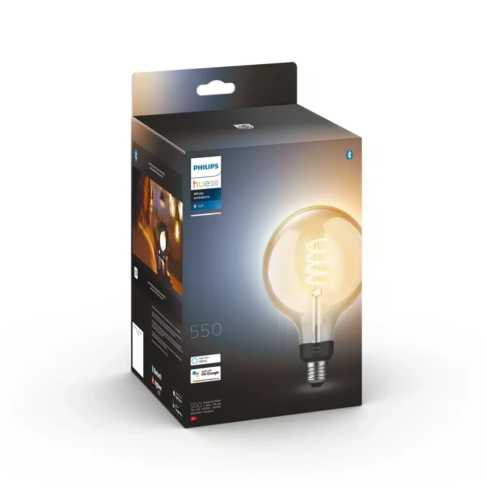 Lemputė Philips G125 E27 (Ekspozicinė prekė)