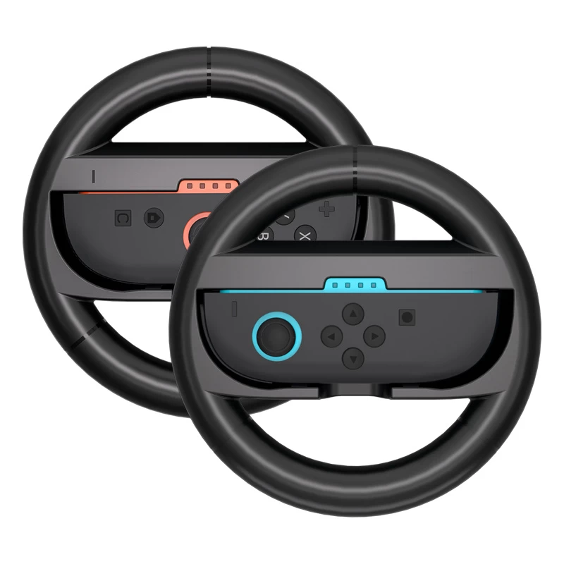 Lenktynių Ratas joy-con Valdikliui nintendo Switch 2 Juodas - 2 Vnt.