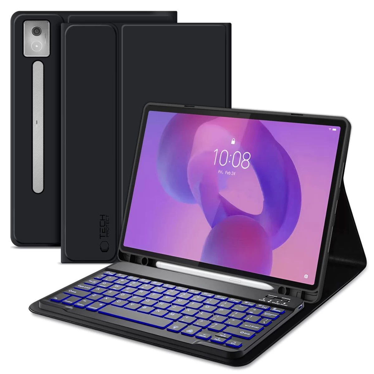 Lenovo Idea Tab Pro / Pro Mt 12.7 Tb-373 Korpuso Dangtelis - Juodas