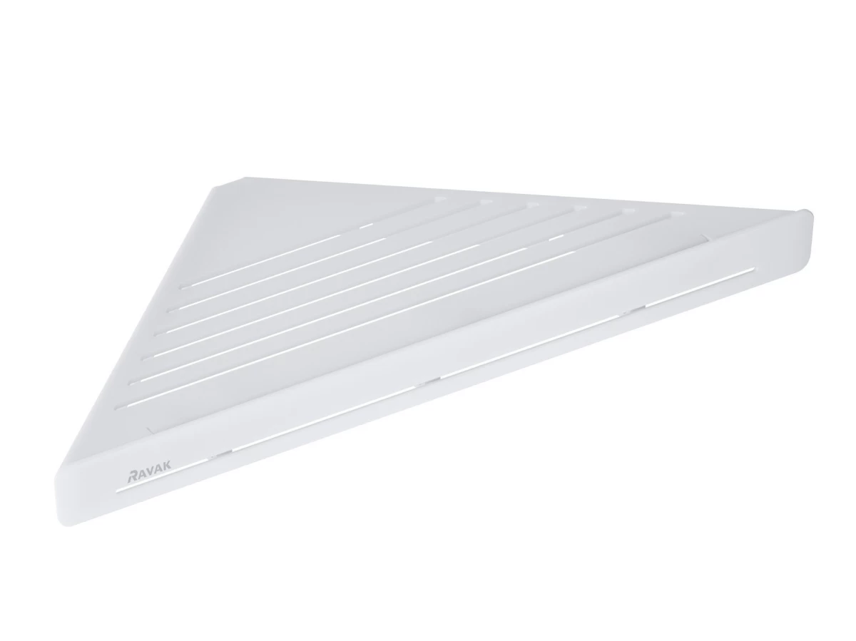 Lentynėlė Ravak Slim C, balta/balta, X07P652