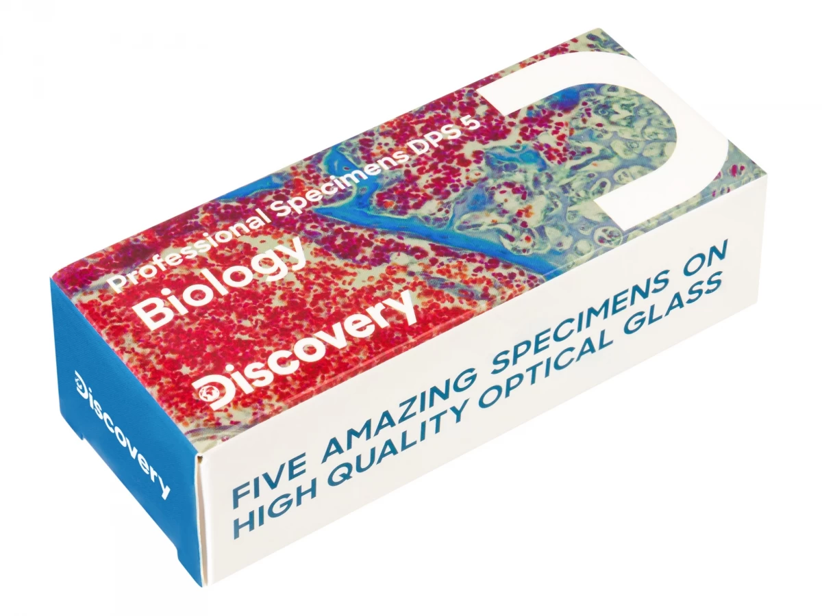 Levenhuk Discovery Prof Dps 5. biology Mikropreparatų Rinkinys