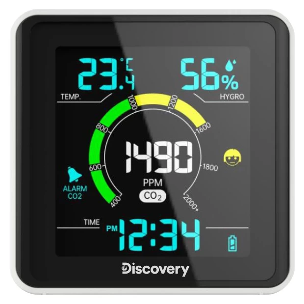 levenhuk Discovery Report Wa40 Meteorologinė Stotis Su Co2 Jutikliu