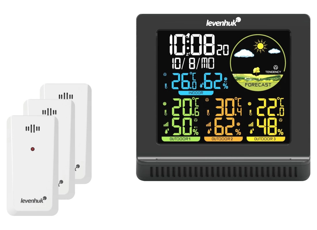 levenhuk Wezzer Plus Lp40 Meteorologinė Stotis levenhuk Wezzer Plus Lp40 Meteorologinė Stotis
