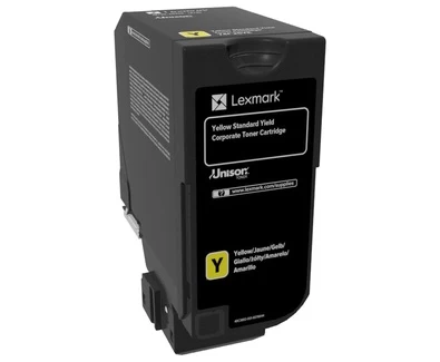 Lexmark 74C2SY0 Lazerinė kasetė, Geltona