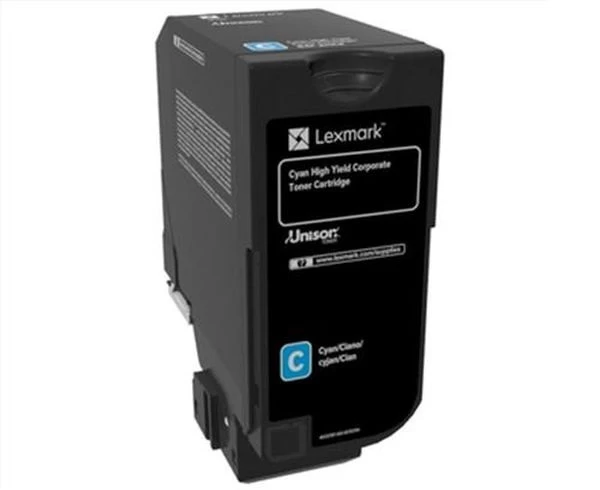 Lexmark Cx725 Mėlynos Spalvos Tonerio Kasetė 84c2hce