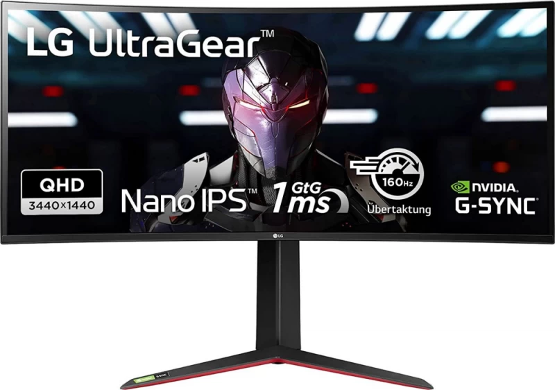 Lg 34gn850p-b Monitorius (34&amp;quot; /nano Ips /160hz /3440 X 1440 / Juodos Spalvos)