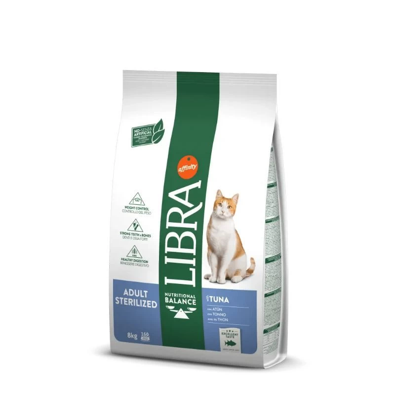 LIBRA CAT STERILIZED pašaras katėms su tunu 10kg (3), 966661