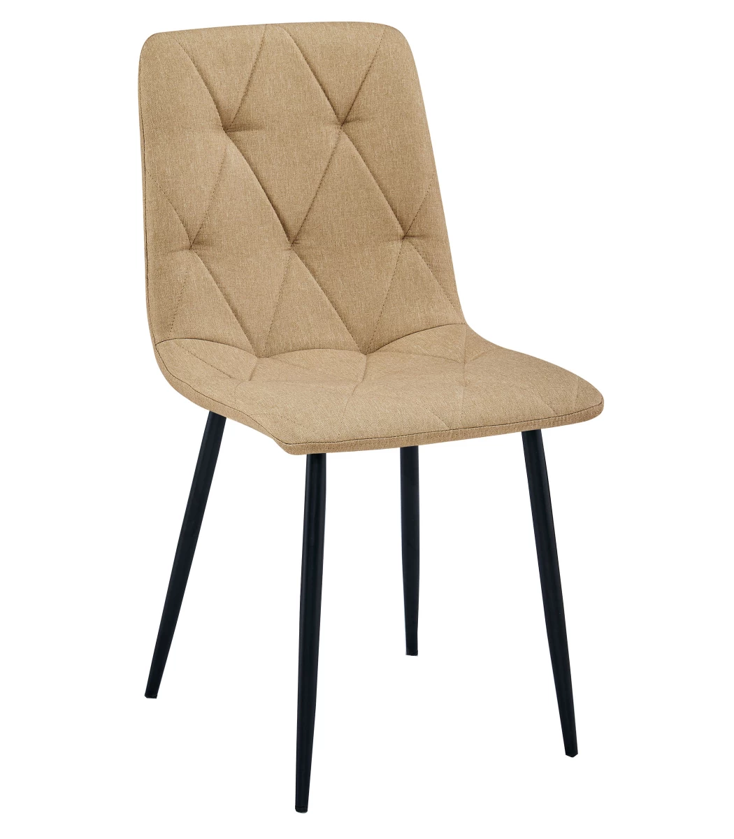 libra Kėdė - Rudas Audinys / Juodos Kojos X 1