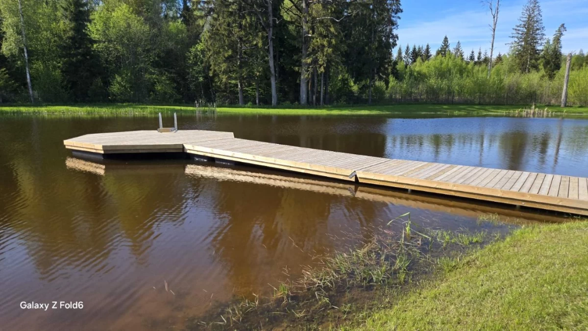 Pontoninių lieptų gamyba, statyba
