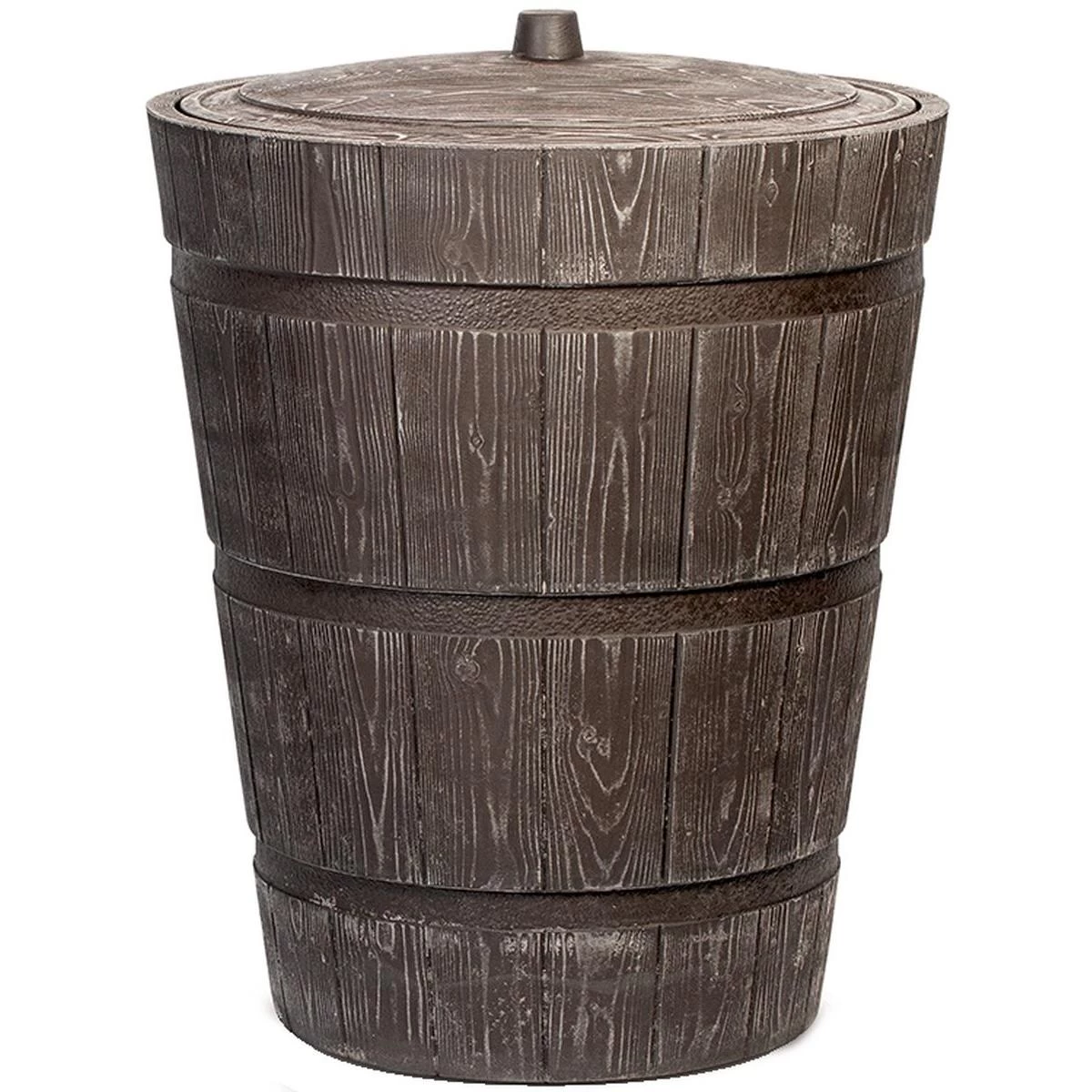 Lietaus Vandens Talpykla Statinė Rustico 275l Umbra Wood