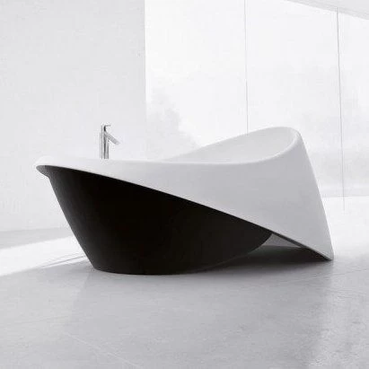 Lieto akmens vonia Bathesa Olivia 196x96 cm