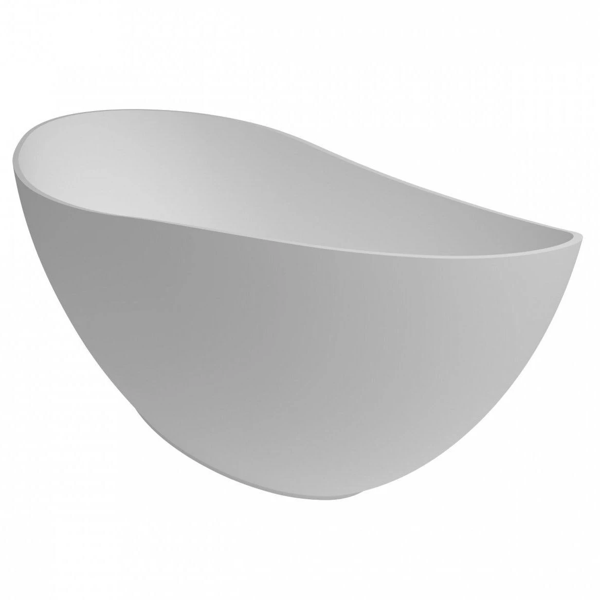 Lieto akmens vonia Inbalia Riviera, balta, 165x75 cm Lieto akmens vonia Inbalia Riviera, balta, 165x75 cm