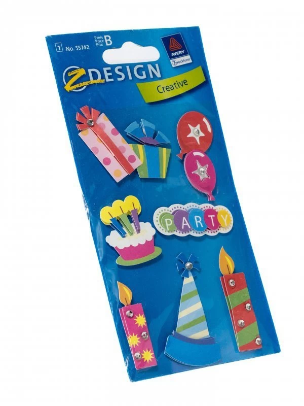 Lipnūs Lipdukai Vakarėliams Dekoruoti