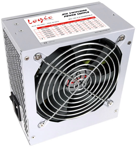 Logic Concept 400w Kompiuterio Maitinimo šaltinis Zas-logi-lc-400-atx-pfc