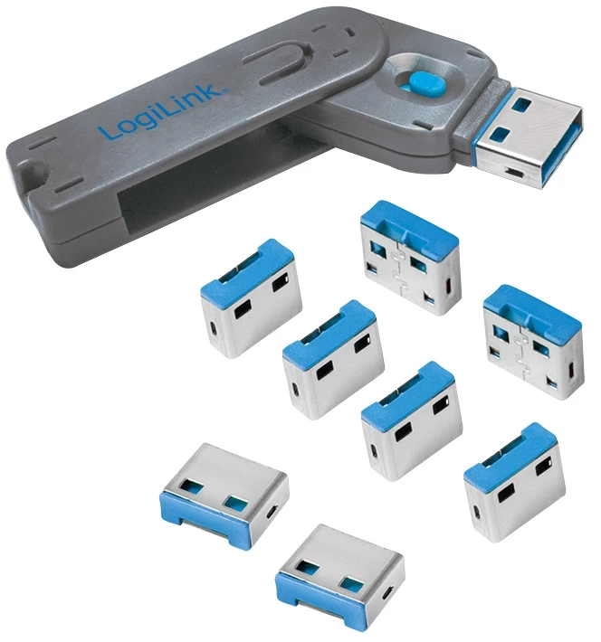 Logilink Au0045 Usb Prievado Apsauginis Užraktas