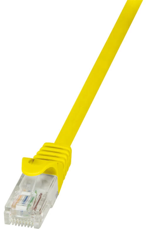 Logilink Cat 5e U/utp 1 M Geltonos Spalvos 1 Komutacinis Kabelis