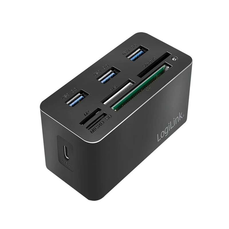 Logilink Cr0046 (juodas / C Tipo Usb )