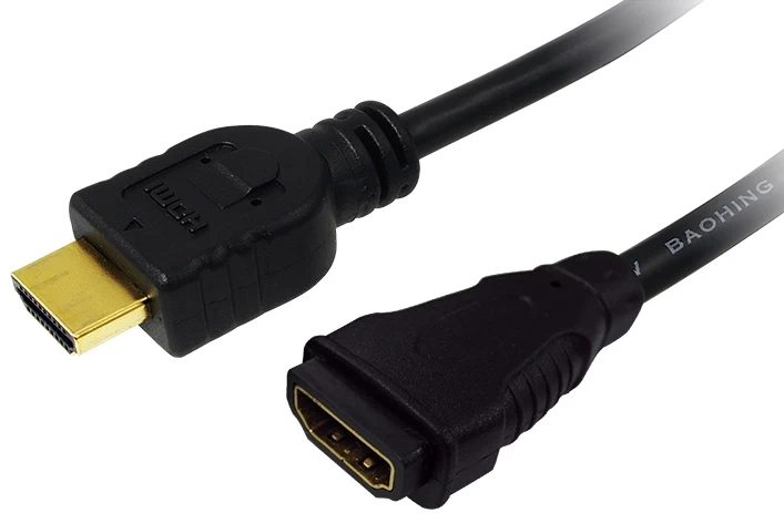 Logilink Hdmi (m) - Hdmi (f) 2 M 2m /s1x Hdmi (kištukas) 1x Hdmi (lizdas)