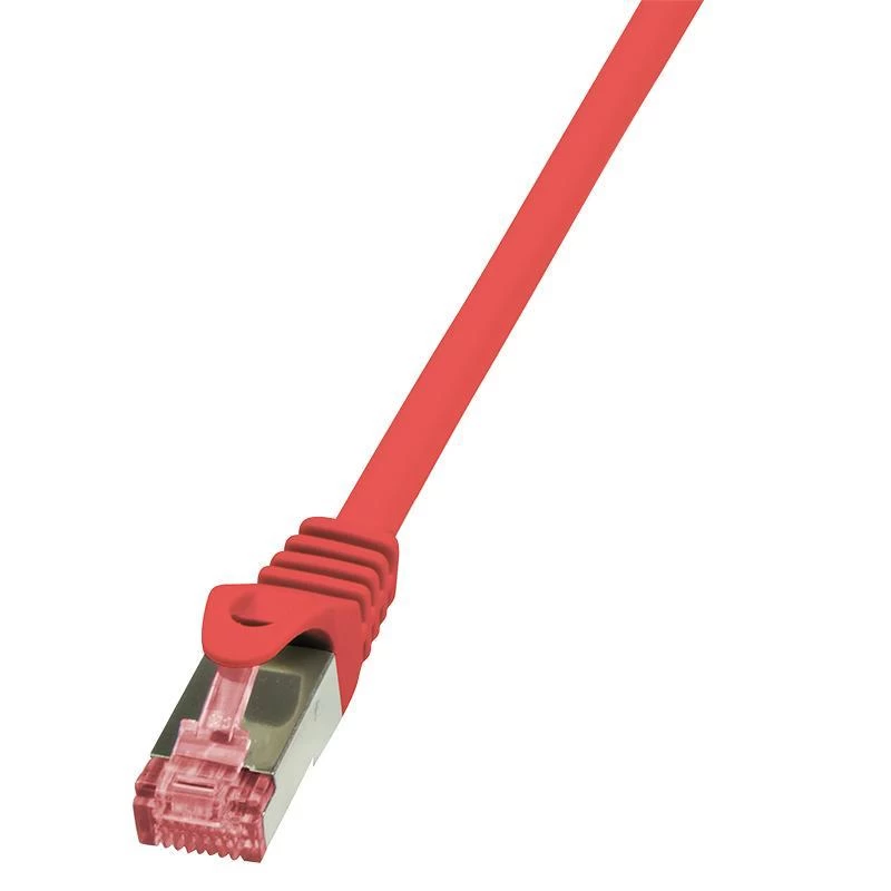 Logilink S/ftp Cat.6 0,5 M Raudonos Spalvos 0,5 Komutacinis Kabelis