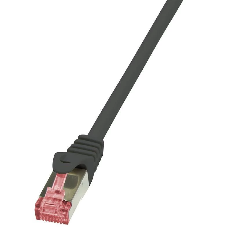 Logilink S/ftp Cat.6 1 M Juodas 1 Komutacinis Kabelis
