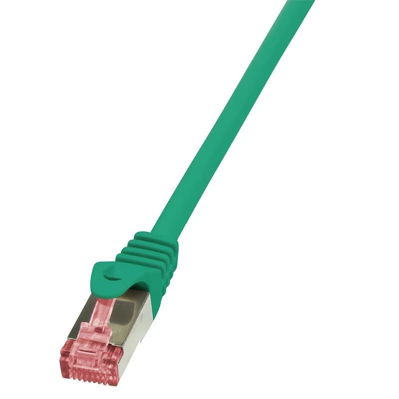 Logilink S/ftp Cat.6 1 M, žalias, 1 Komutacinis Kabelis